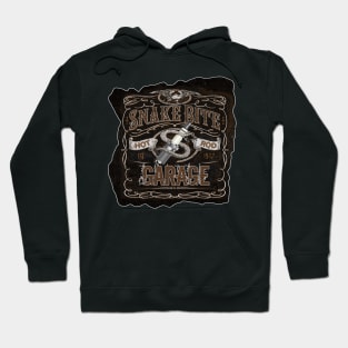 Snake Bite Hot Rod Garage Hoodie